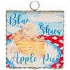 Mini Art || Blue Skies and Apple Pies