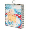 Mini Art || Blue Skies and Apple Pies