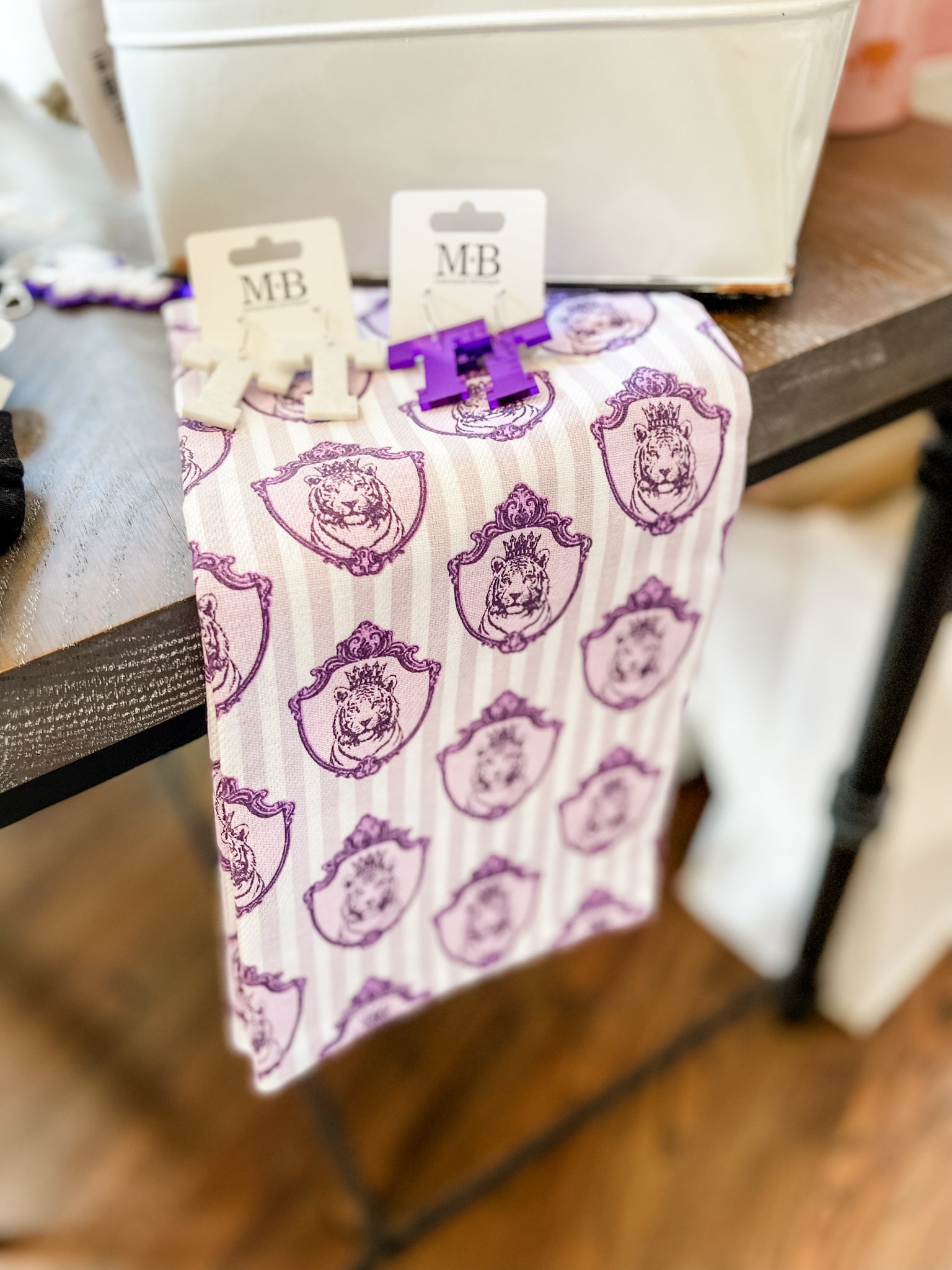 Gilded Tiger Hand Towel