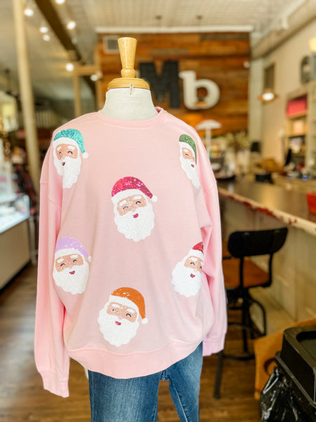 Holiday Sparkle Pullover || White