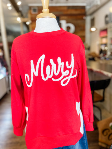 Merry Bow Pullover