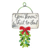 Mistletoe Sign