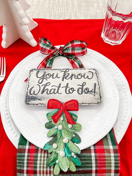 Mistletoe Sign