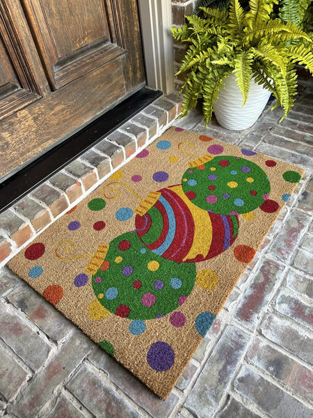 Merry & Bright Coir Mat