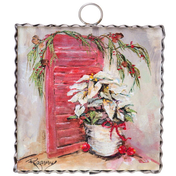 Mini Art || White Poinsettias