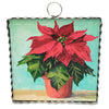Mini Art || Poinsettia Pot