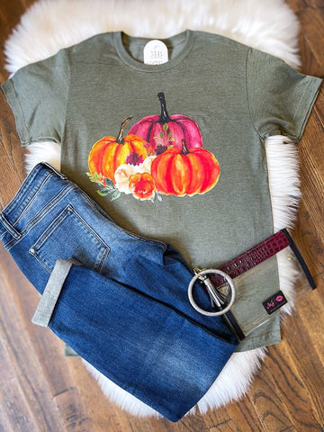 Autumn Pumpkins Tee