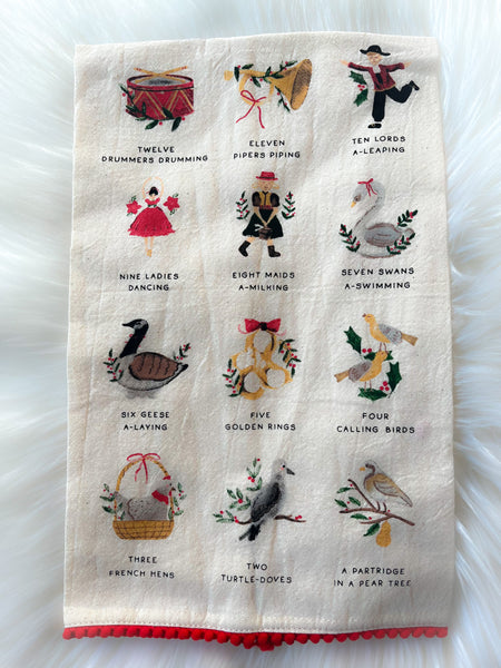 CHRISTMAS TEA TOWEL