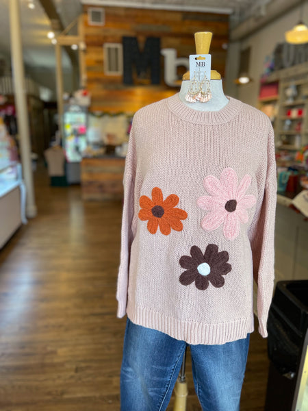 Farley Floral Sweater