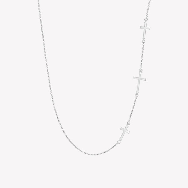 Rizen || Calvary Cross Necklace - Sterling Silver