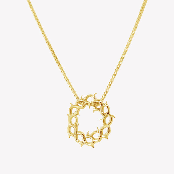 Rizen || Crown of Thorns Necklace - Gold
