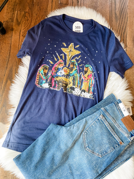 Callie's Nativity Scene Tee