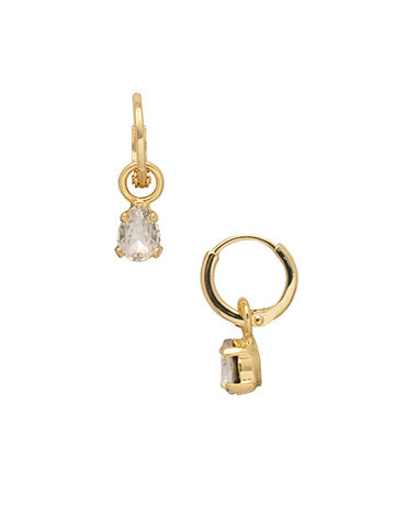 Sorrelli || Petite Pear Huggie Hoop Earrings