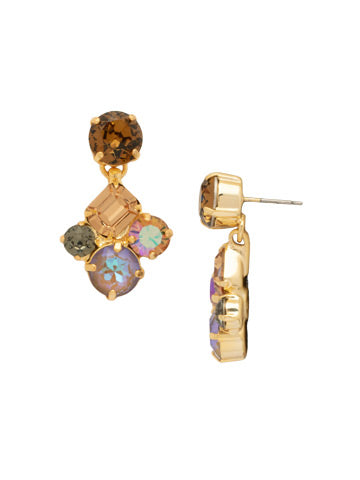 Sorrelli || Mosaic Dangle Earrings in Honey Bourbon