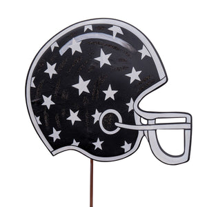 aesthetic football helmet Football Helmet Stake
