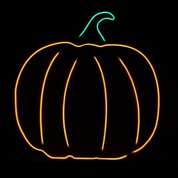 Neon Fall Light Up Pumpkin