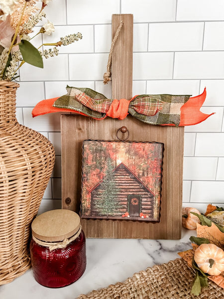 Gallery Mini || Fall Cabin Print