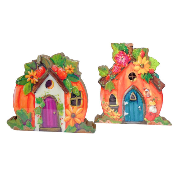 Epoxy Pumpkin Houses