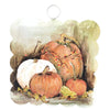 Mini Scallop Art  || Fall Pumpkin