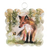 Mini Scallop Art  || Fall Fox