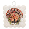 Mini Scallop Art  || Beck's Festive Turkey