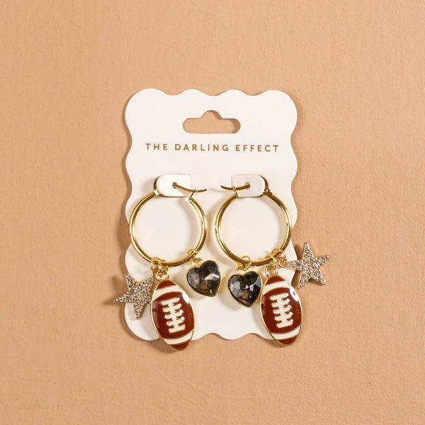Signature Hoop Earrings || Gameday Glitz