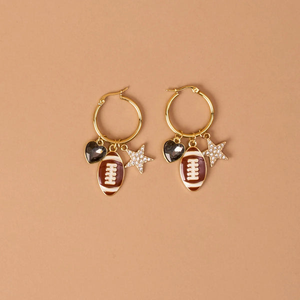 Signature Hoop Earrings || Gameday Glitz