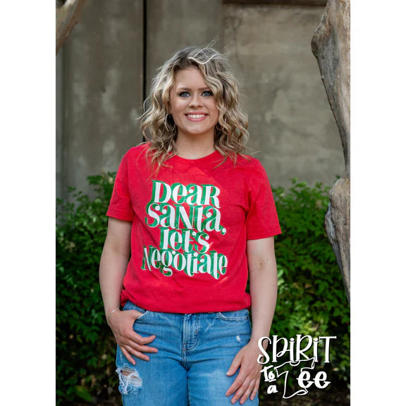 Santa, Let's Negotiate Tee