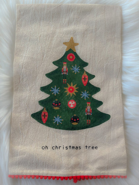 CHRISTMAS TEA TOWEL