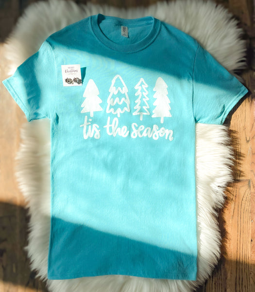 Tis the Season Tee || Ocean Blue