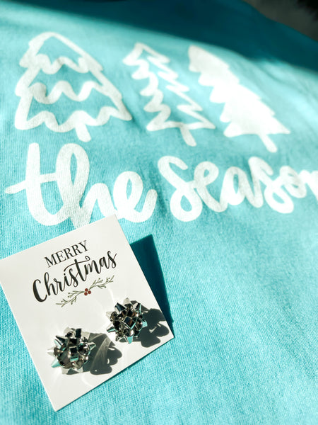 Tis the Season Tee || Ocean Blue