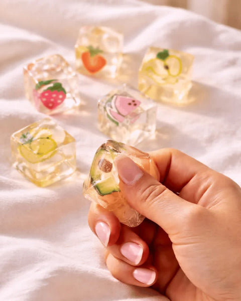 Fruit Ice Cube Squishy