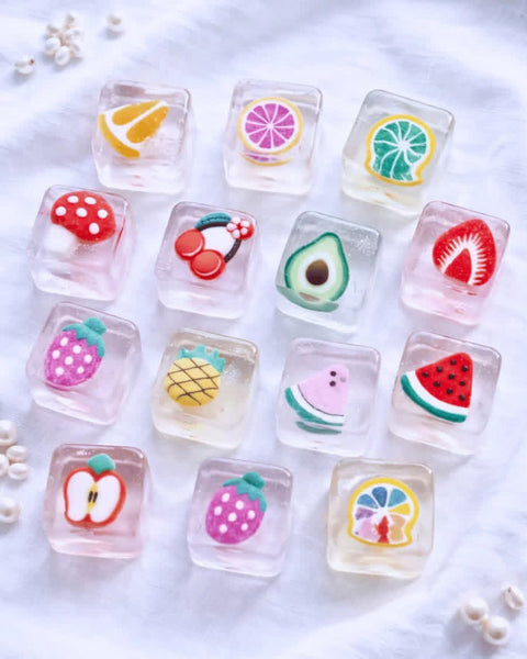 Fruit Ice Cube Squishy