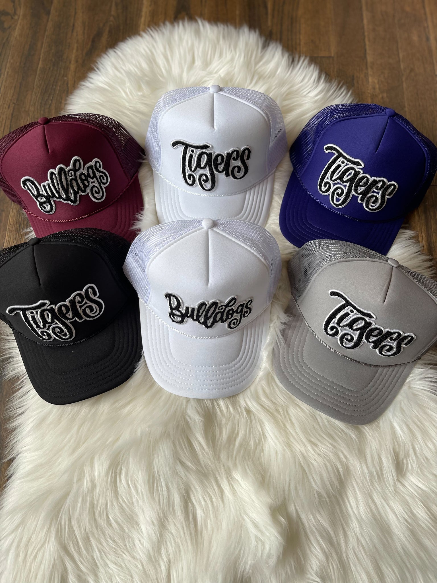 Mascot Patch Hat || Tigers