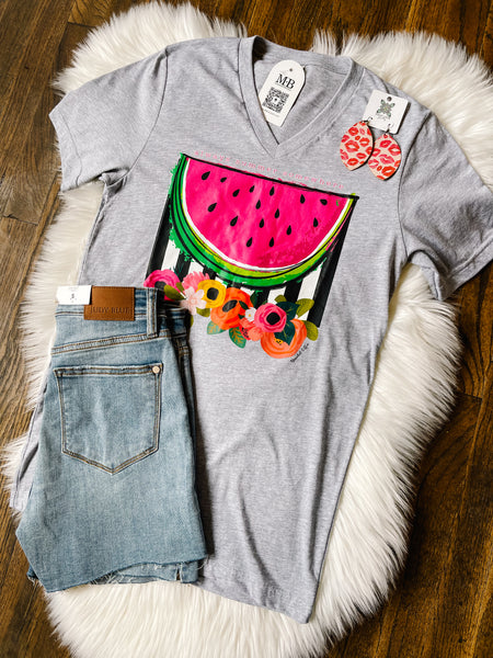 Summer Somewhere Watermelon Tee