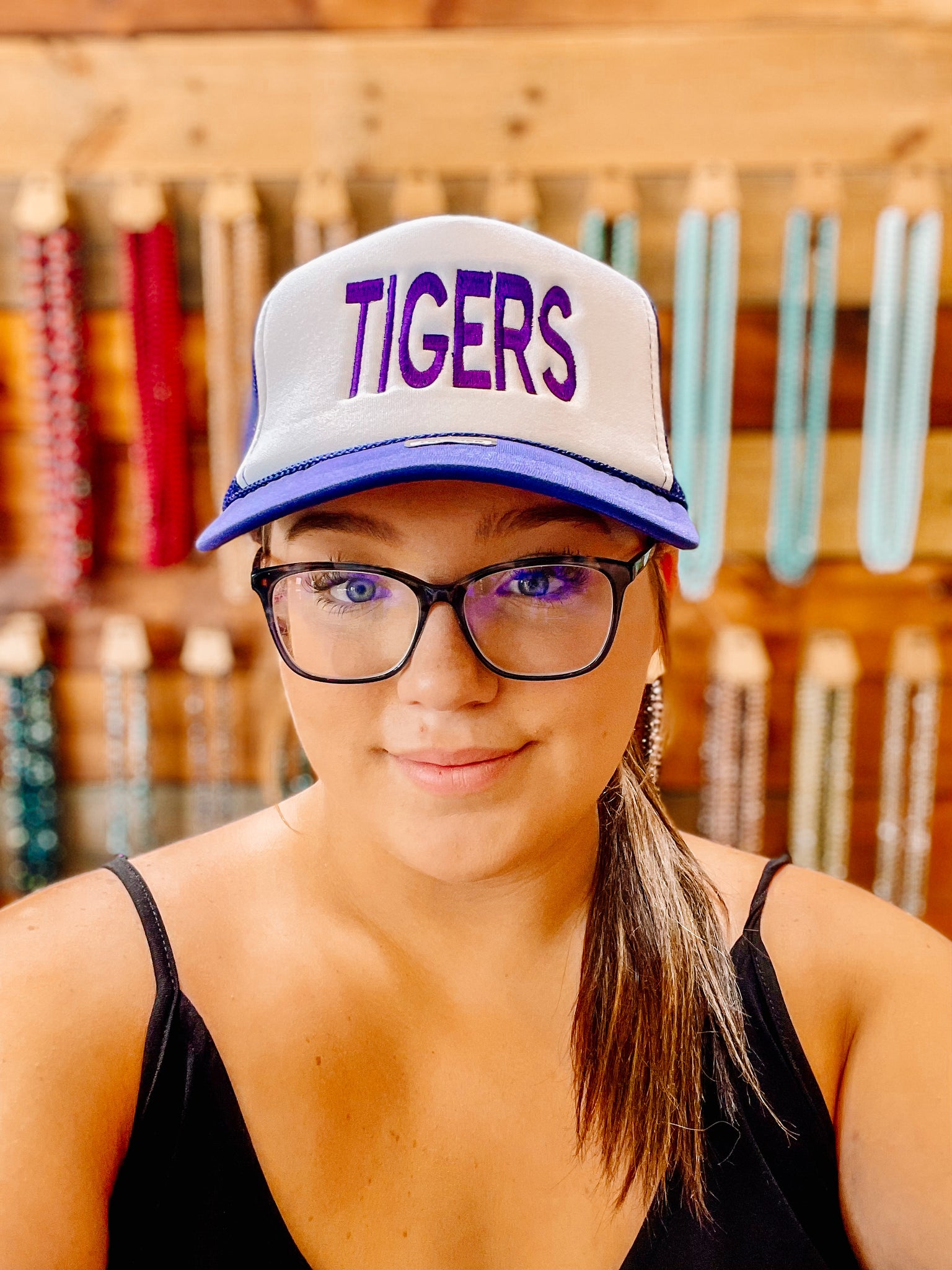 Mascot Embroidered Hat || Tigers