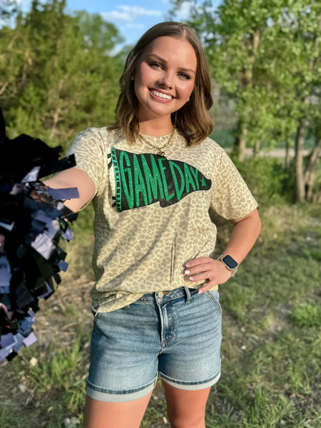 Pennant Game Day Tee - Green
