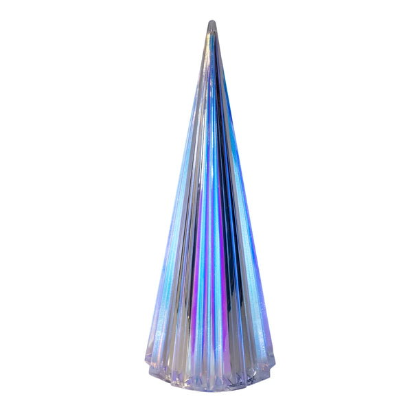 13.75" Cool White LED Cone Tree