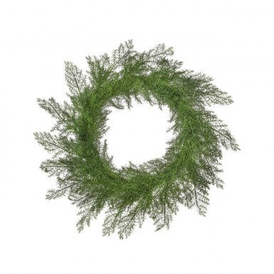 Natural Touch Asparagus Fern Wreath