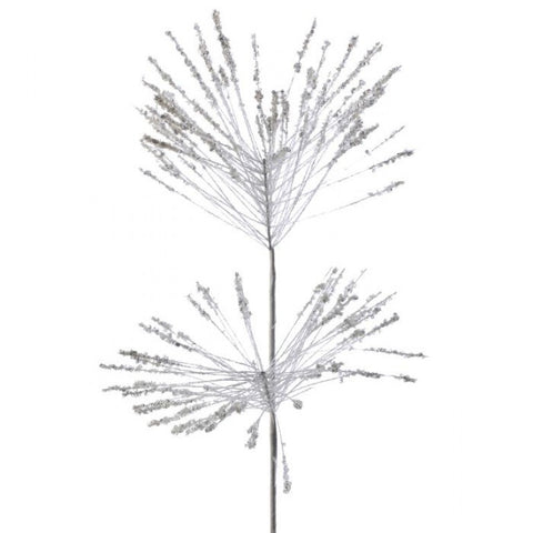 30" Sequin Tip Hard Needle Pine Spray