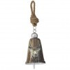 6.5" METAL BELL WITH DEER