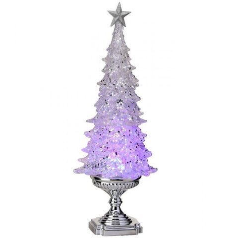 20" LED Acrylic Tree on Pedestal