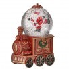 8" LED SANTA TRAIN WATER GLOBE