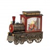 9" LED SANTA TRAIN WATER GLOBE