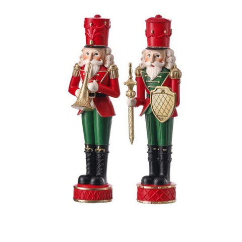 11.5" Resin Flocked Toy Soldier