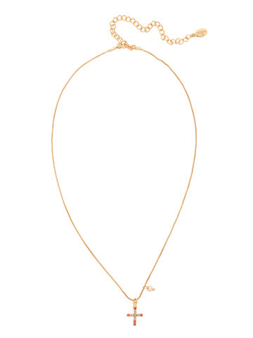 Sorrelli || Joelle Cross Pendant Necklace in Confetti