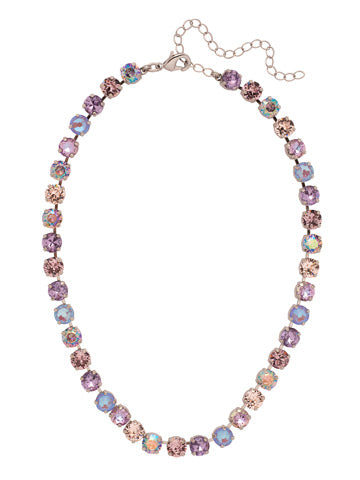 Sorrelli || Matilda Tennis Necklace in Lilac Champagne