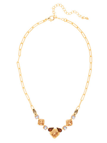 Sorrelli || Izzy Tennis Necklace in Honey Bourbon
