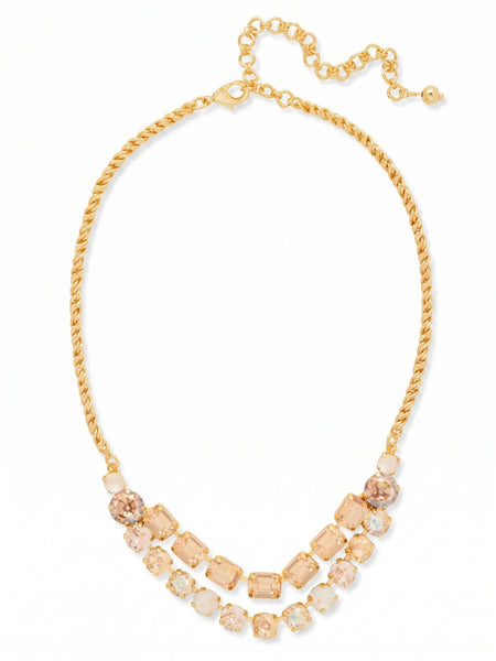 Sorrelli || Zelle Tennis Necklace - Golden Goddess
