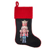 Red Crown Nutcracker Stocking
